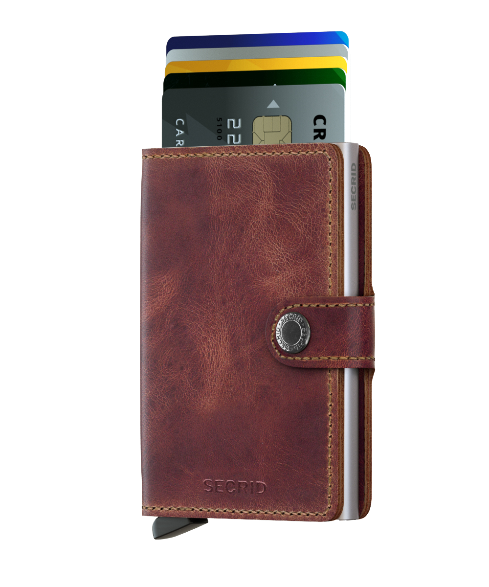 Miniwallet Vintage Brown