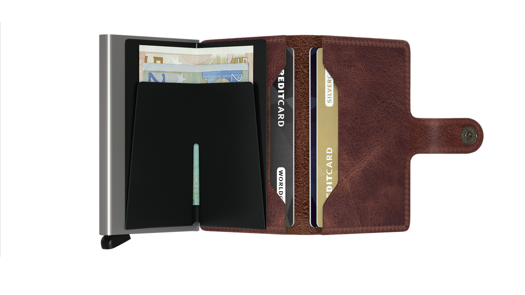 Miniwallet Vintage Brown