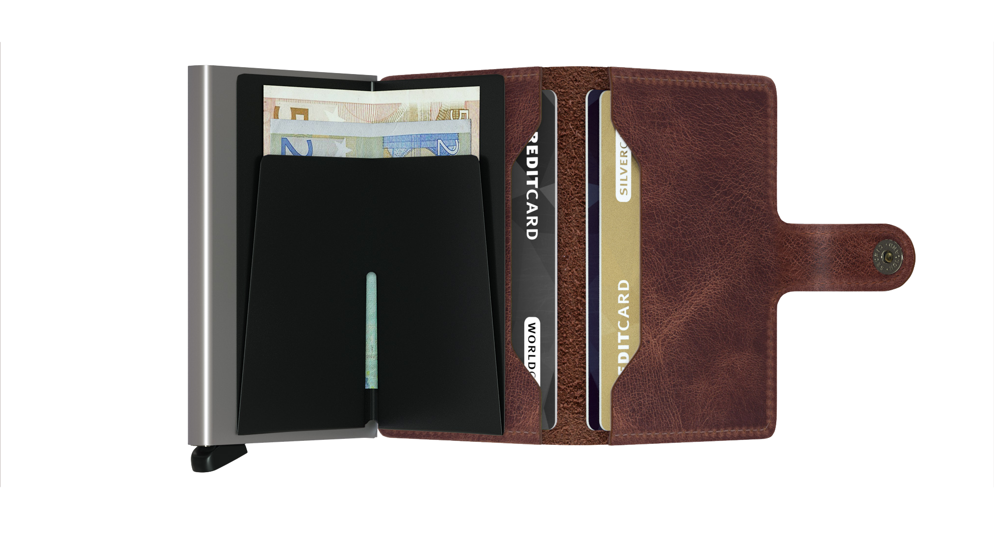 Miniwallet Vintage Brown