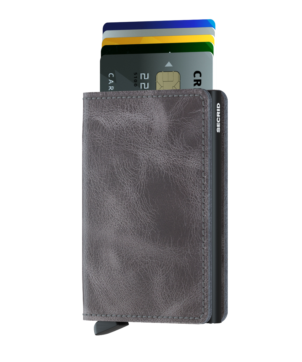 Slimwallet Vintage Grey Black