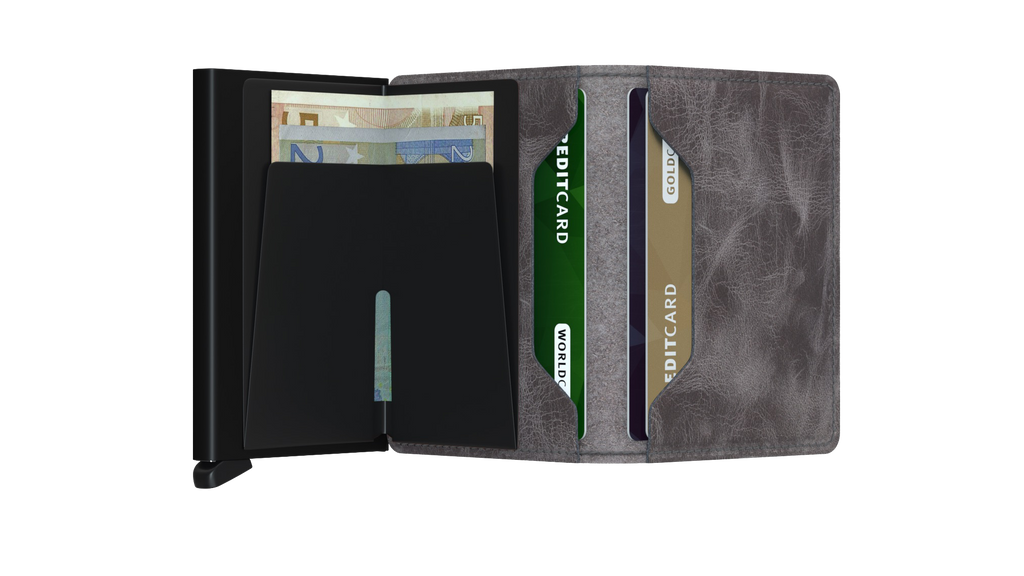 Slimwallet Vintage Grey Black
