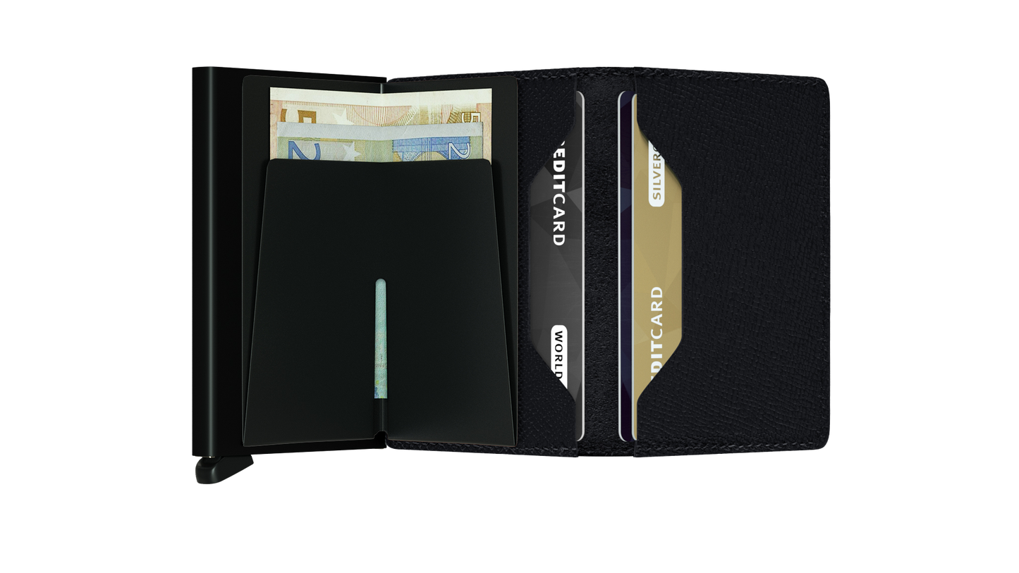 Slimwallet Crisple Black