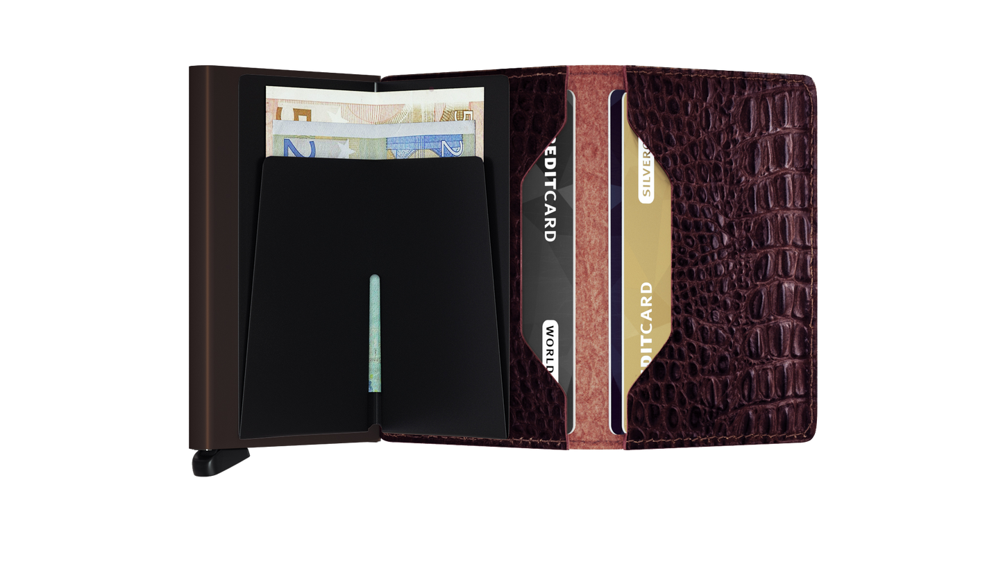 Slimwallet Nile Brown