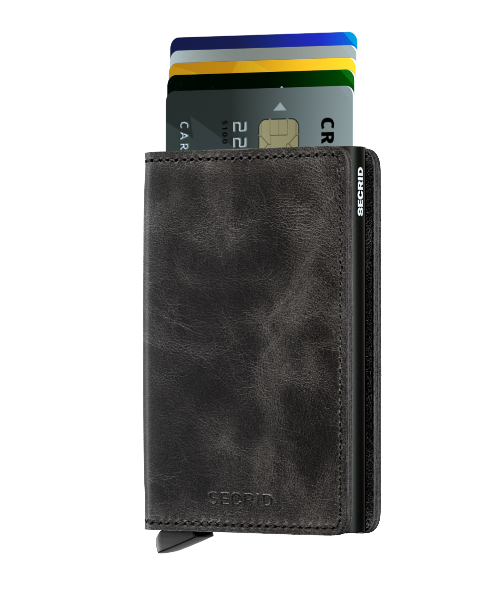 Slimwallet Vintage Black