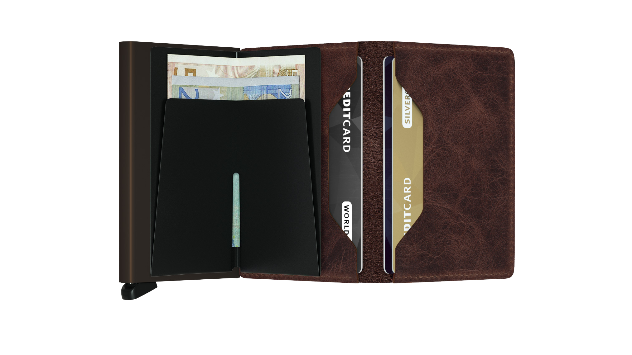Slimwallet Vintage Chocolate