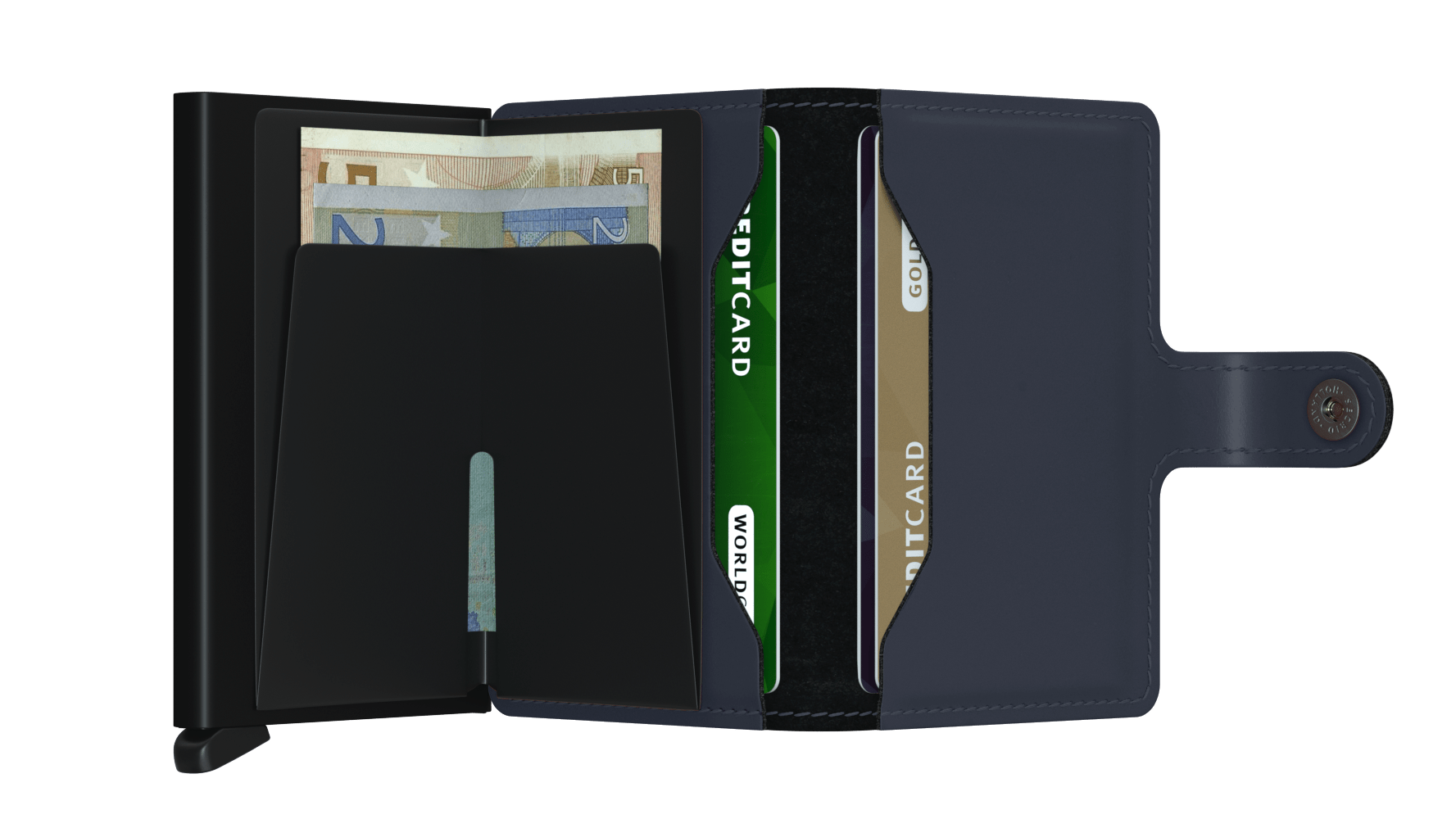 Miniwallet Matte Night Blue