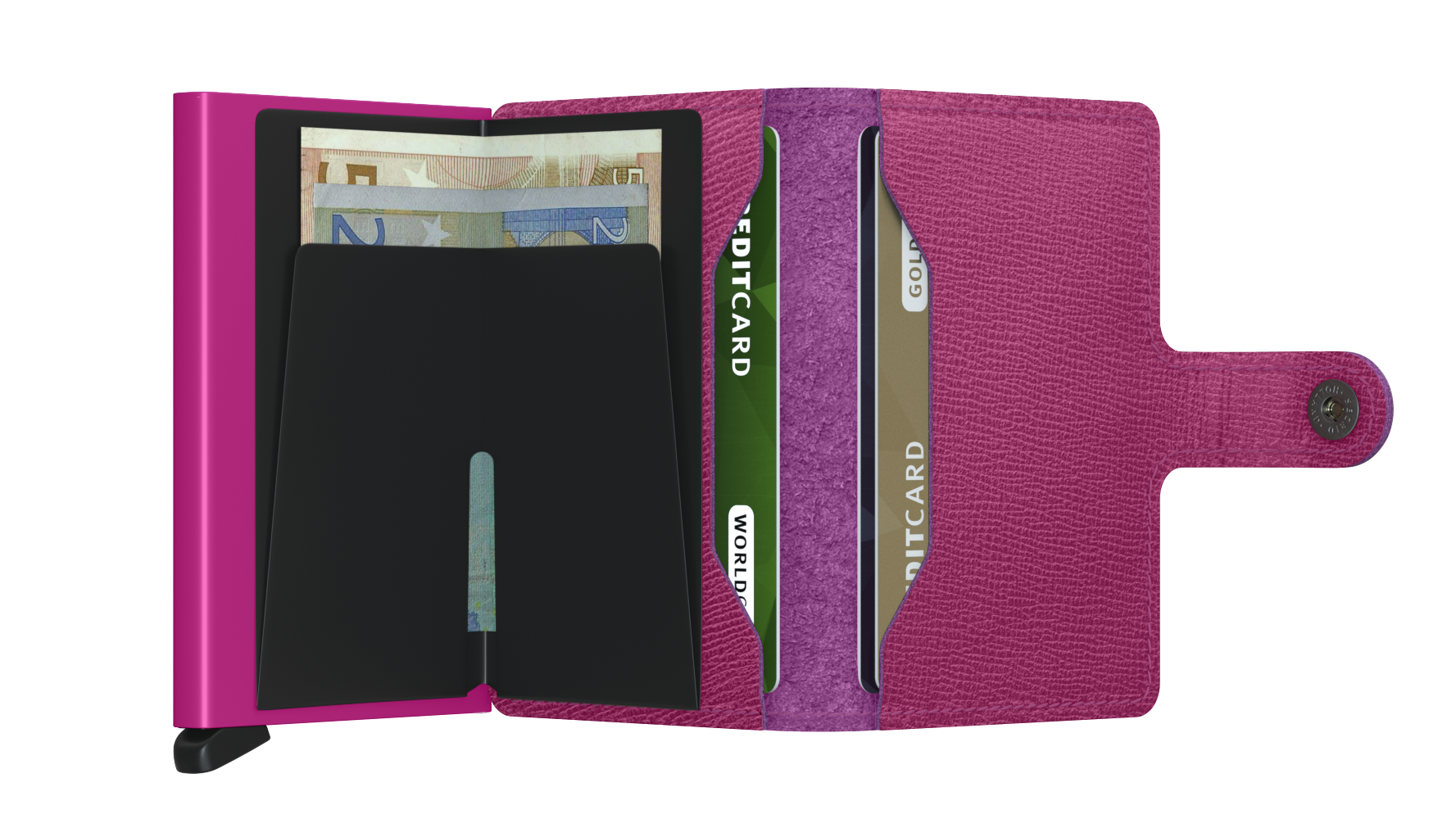 Miniwallet Crisple Fuchsia