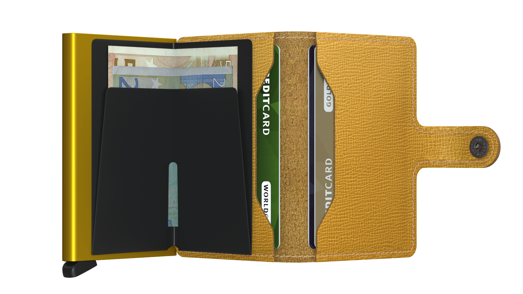 Miniwallet Crisple Ochre