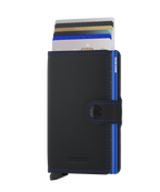 Miniwallet Matte Black Blue