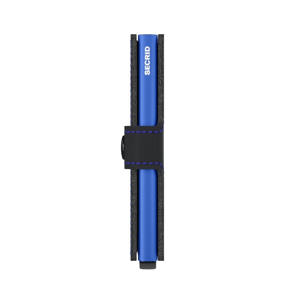 Miniwallet Matte Black Blue