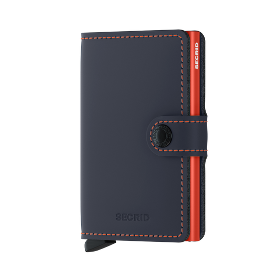 Miniwallet Matte Night Blue Orange