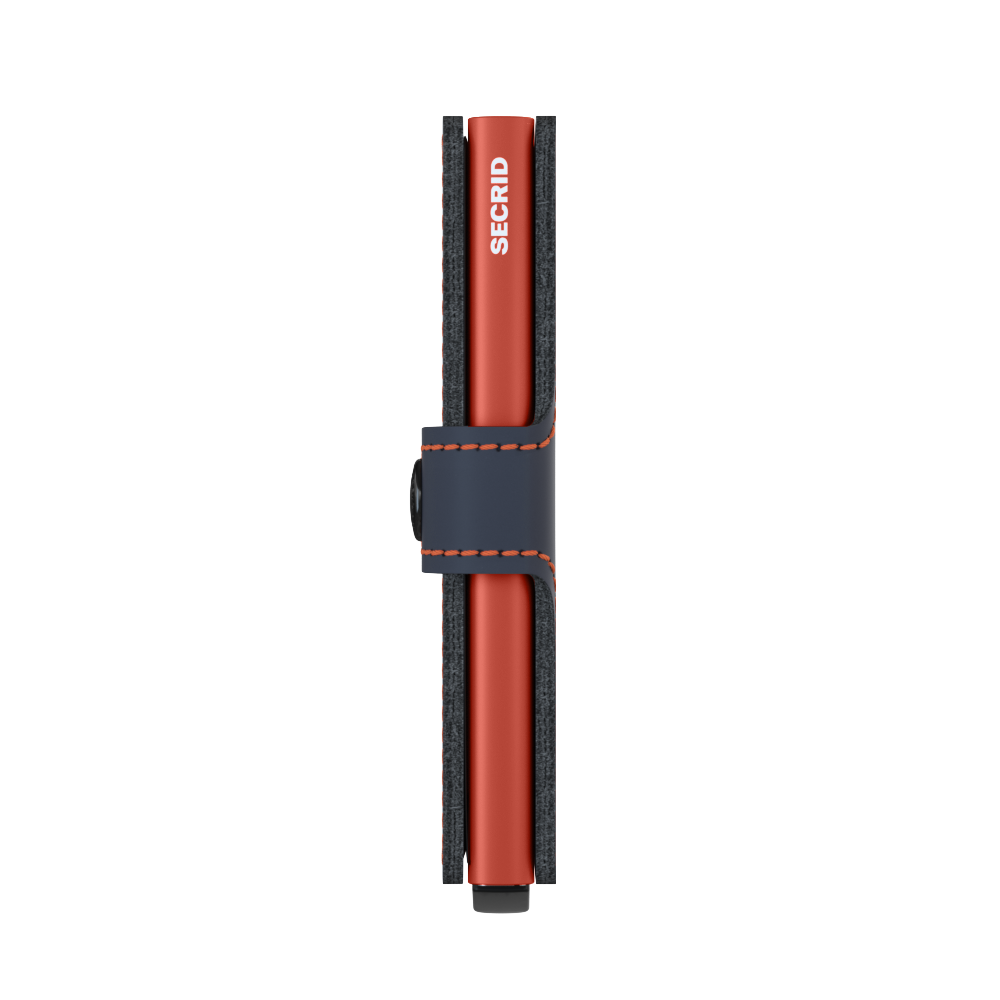 Miniwallet Matte Night Blue Orange