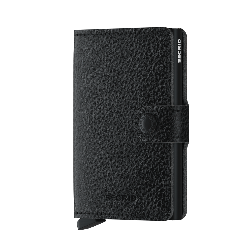 Miniwallet Veg Black Black