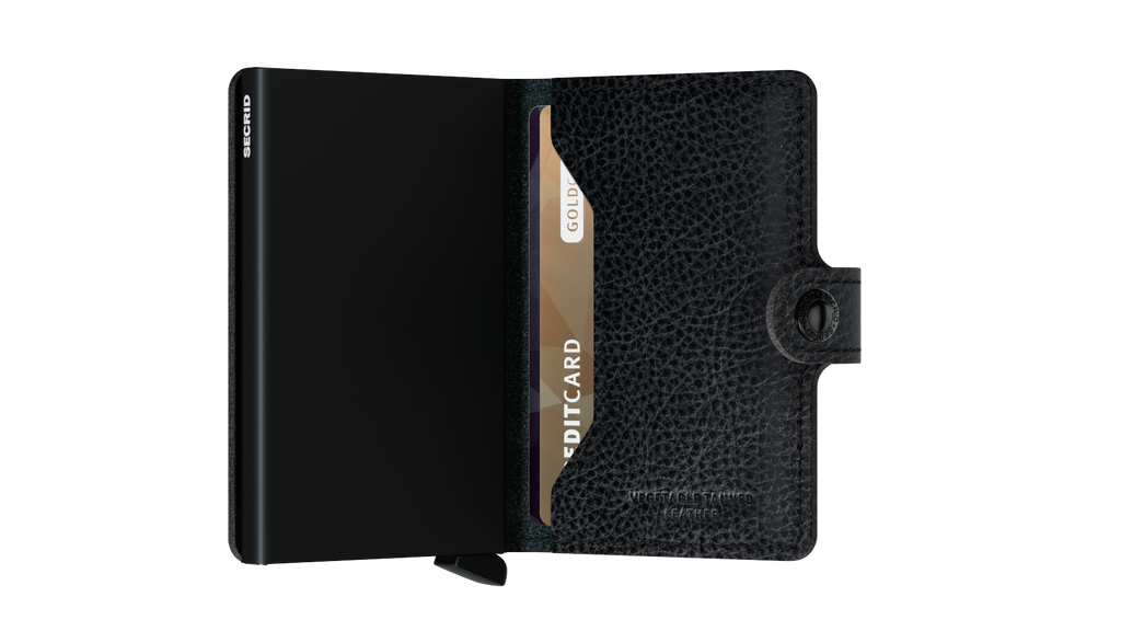 Miniwallet Veg Black Black