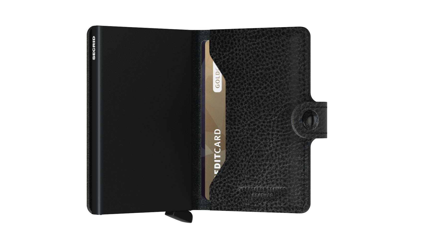 Miniwallet Veg Black Black