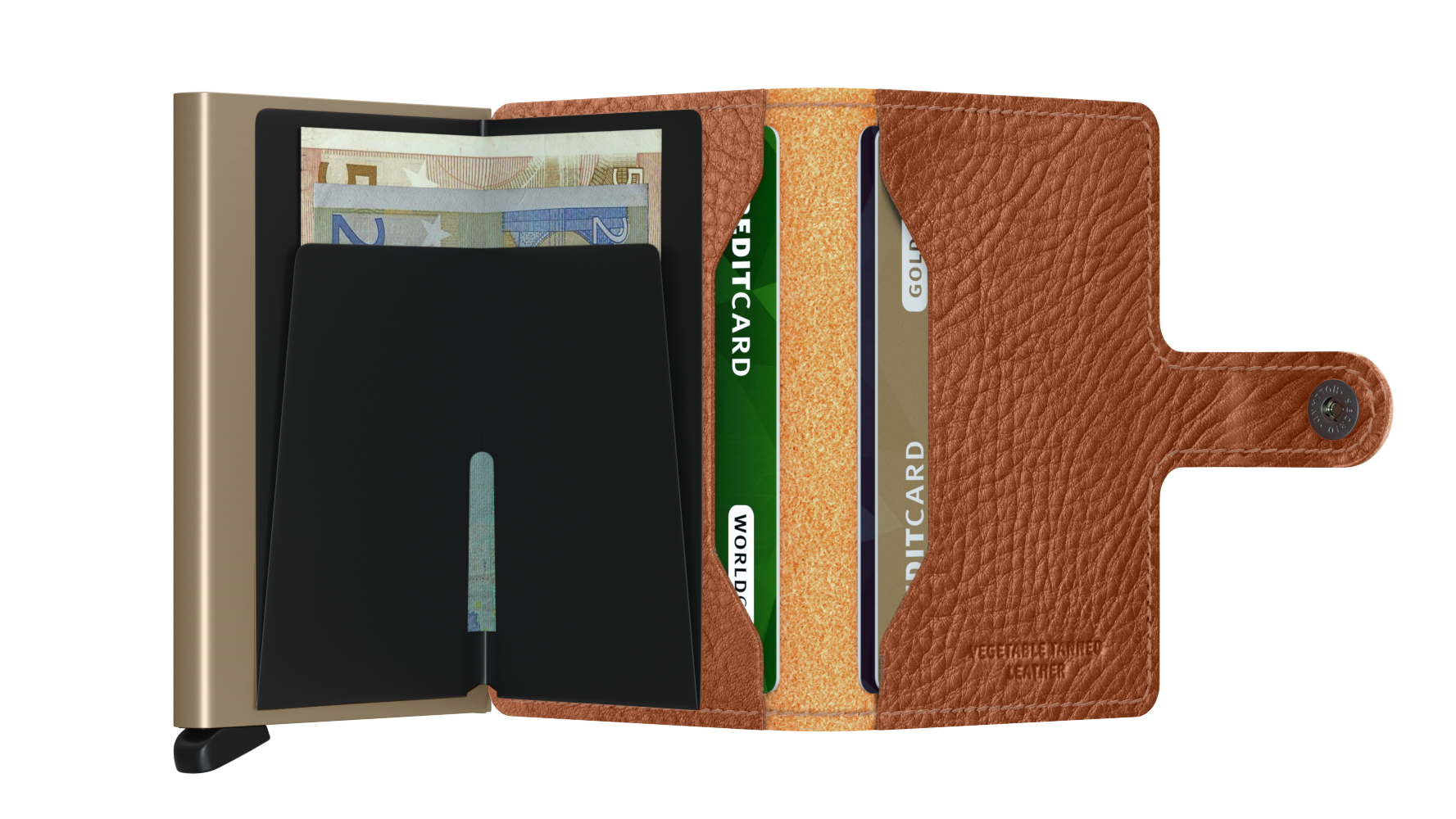 Miniwallet Veg Caramello Sand