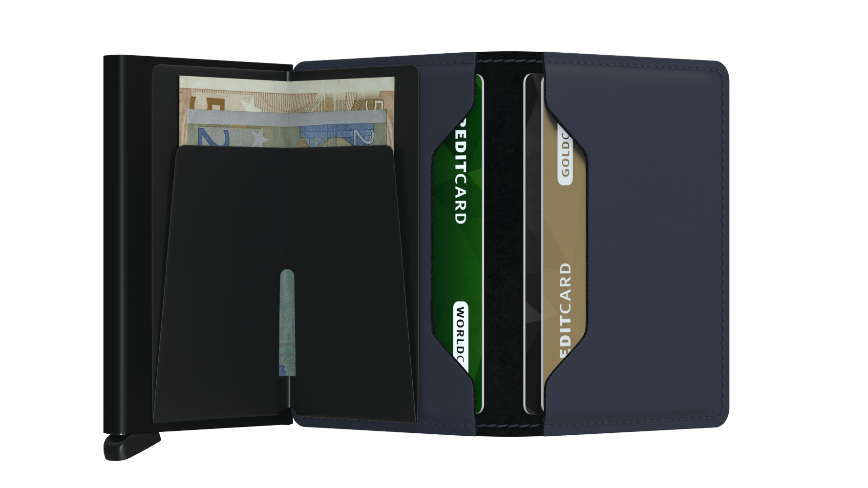 Slimwallet Matte Night Blue