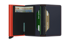 Slimwallet Matte Night Blue Orange