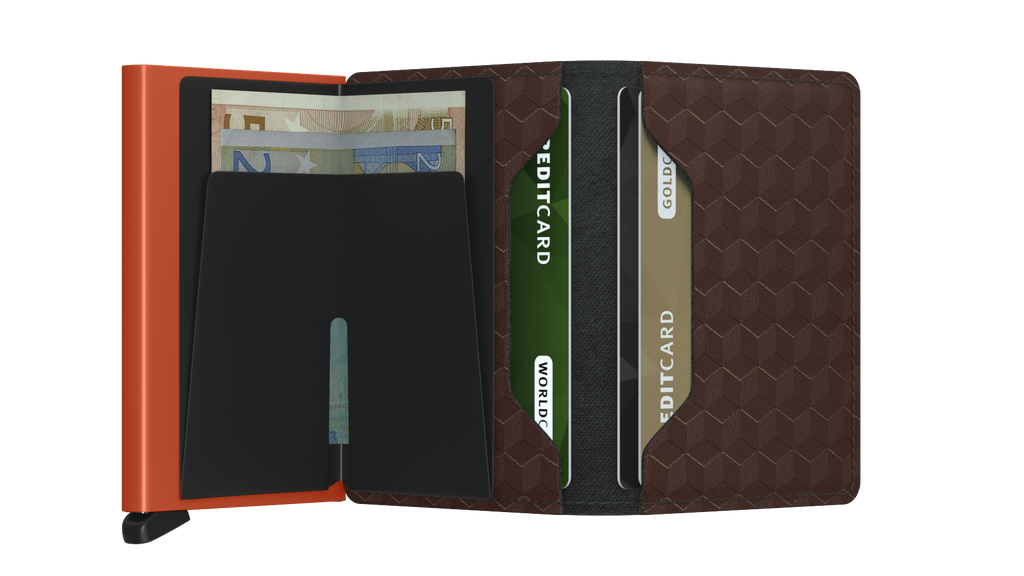 Slimwallet Optical Brown Orange