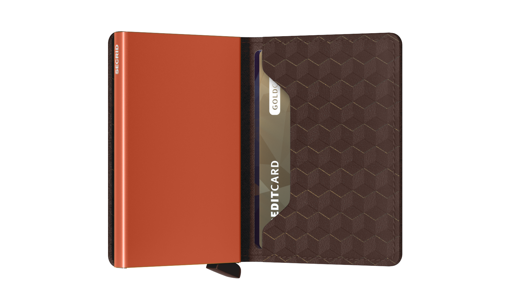 Slimwallet Optical Brown Orange