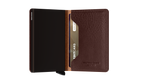 Slimwallet Veg Espresso Brown