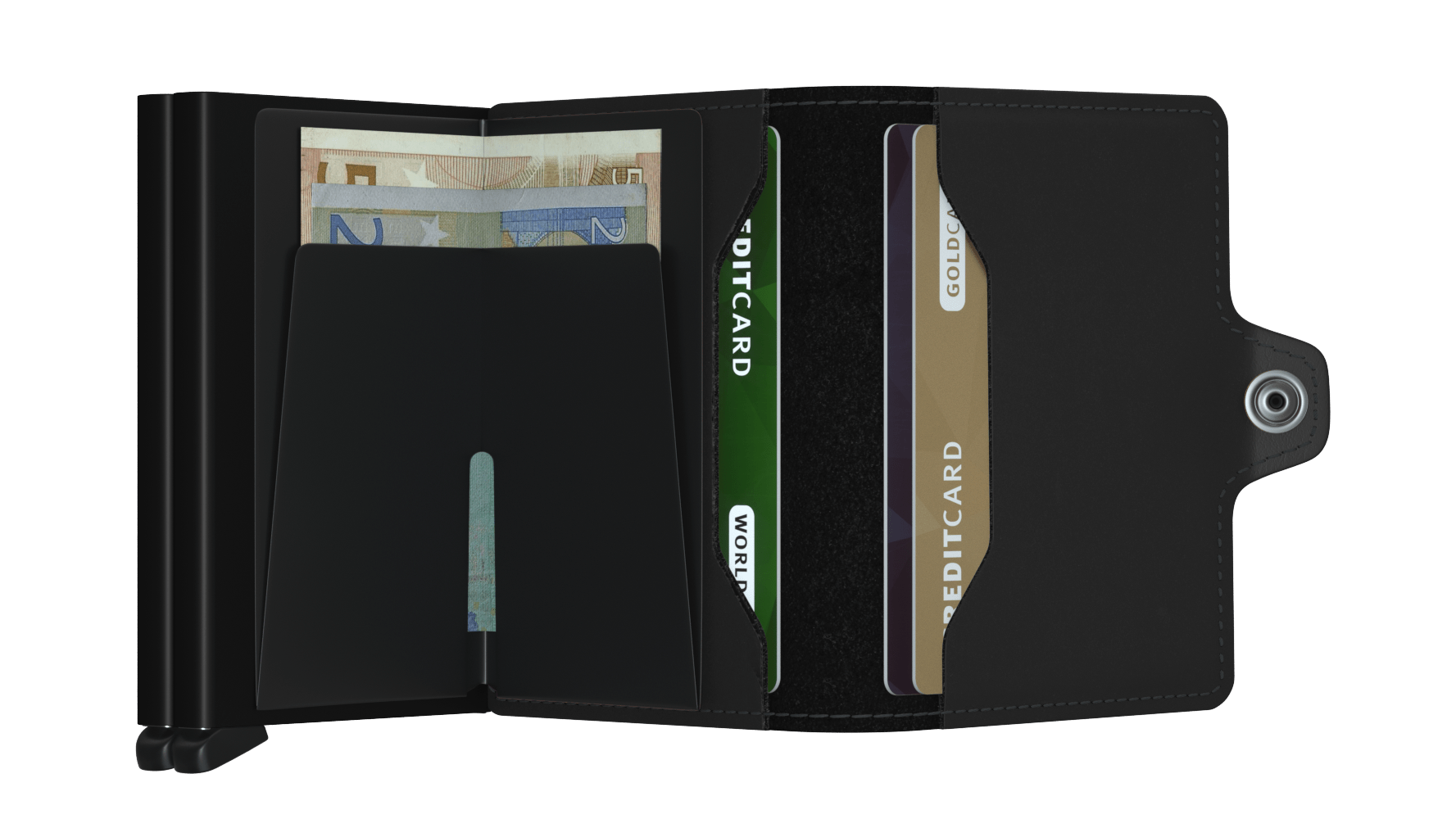 Twinwallet Matte Black