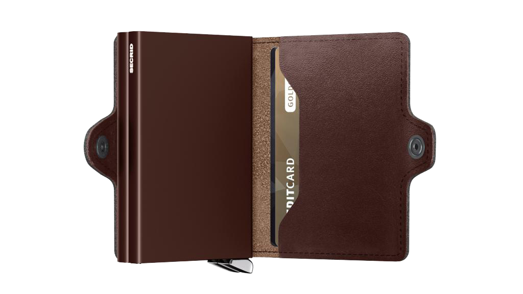 Premium Twinwallet Dusk Dark Brown