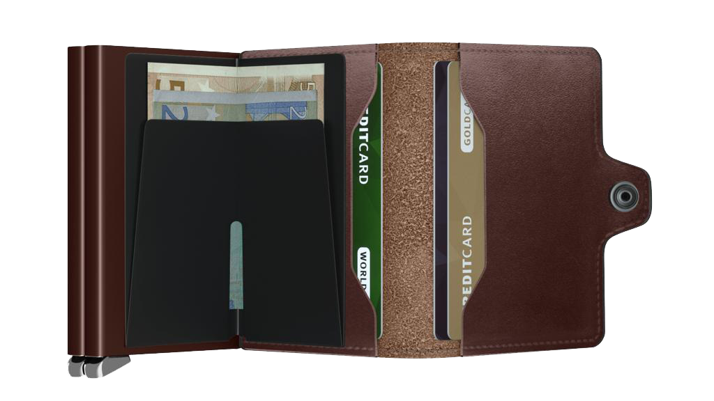 Premium Twinwallet Dusk Dark Brown