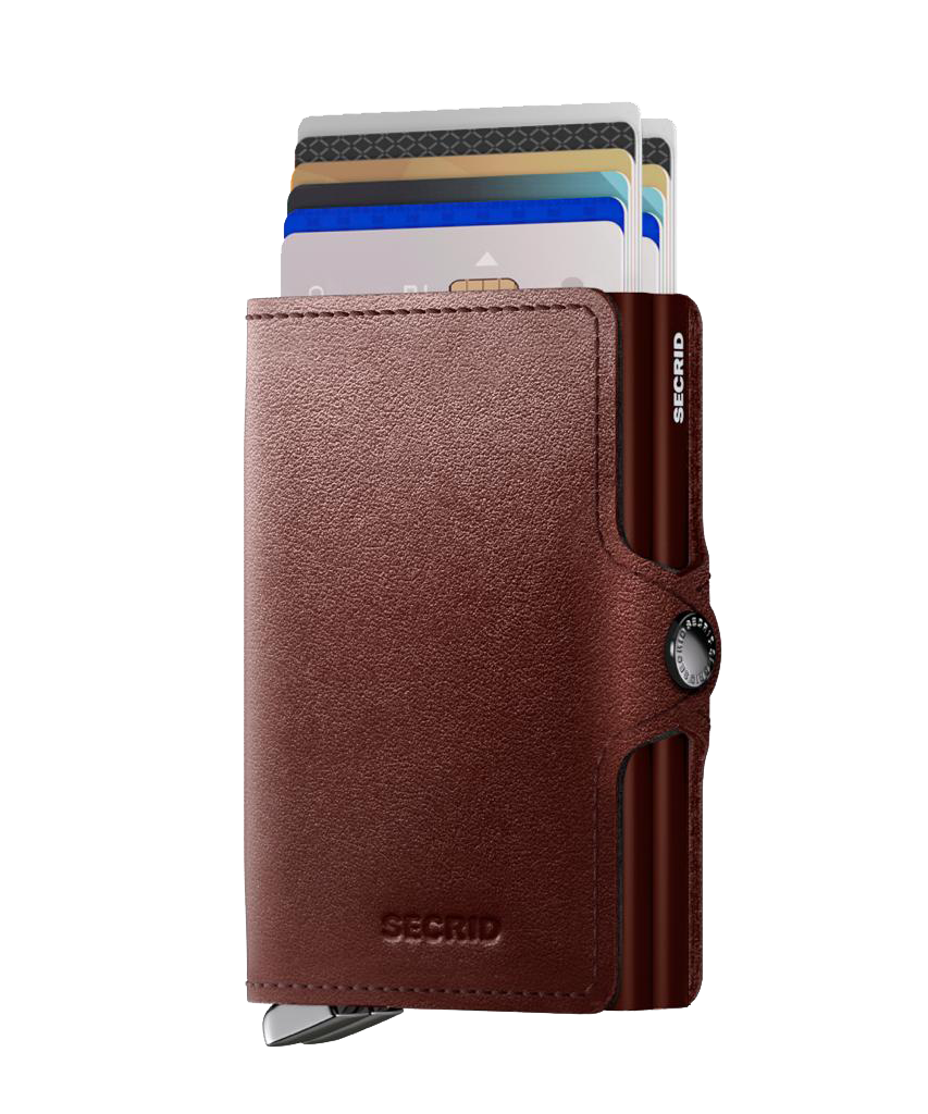 Premium Twinwallet Dusk Dark Brown