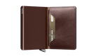 Premium Slimwallet Dusk Dark Brown