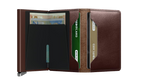 Premium Slimwallet Dusk Dark Brown