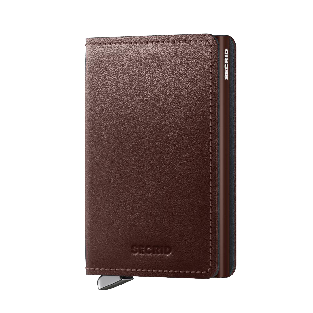 Premium Slimwallet Dusk Dark Brown