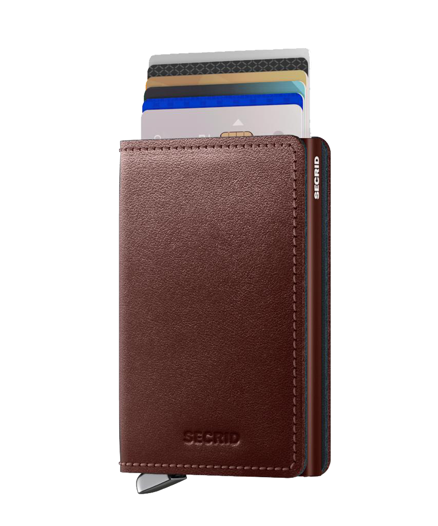 Premium Slimwallet Dusk Dark Brown