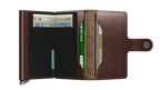Premium Miniwallet Dusk Dark Brown