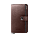 Premium Miniwallet Dusk Dark Brown