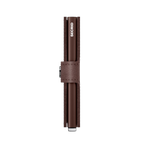 Premium Miniwallet Dusk Dark Brown